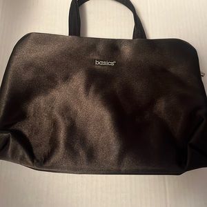 Basics black satin #cosmetic #makeup #travel #case